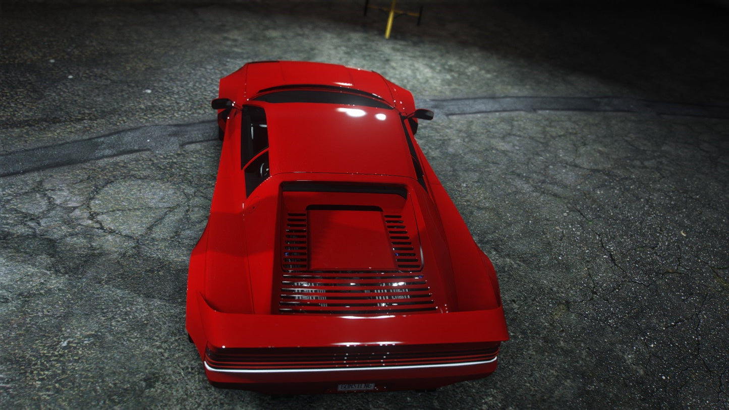 1991 Ferrari Testarossa 512 V.1 G.O.M. Styling - DEVELOPER Z3D