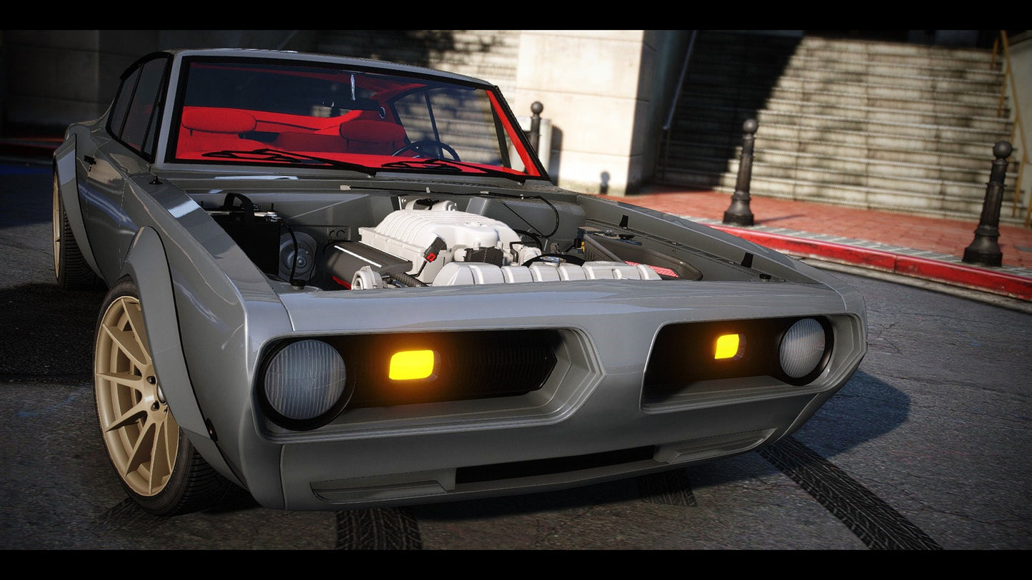 1968 Plymouth Barracuda G.O.M. Styling - DEVELOPER Z3D