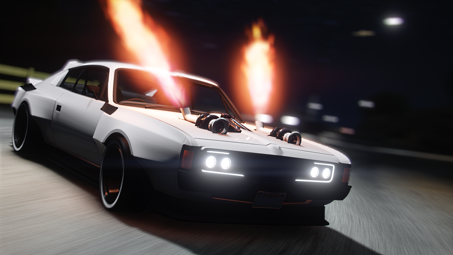 1971 Chrysler Valiant Charger G.O.M. Styling - DEVELOPER Z3D