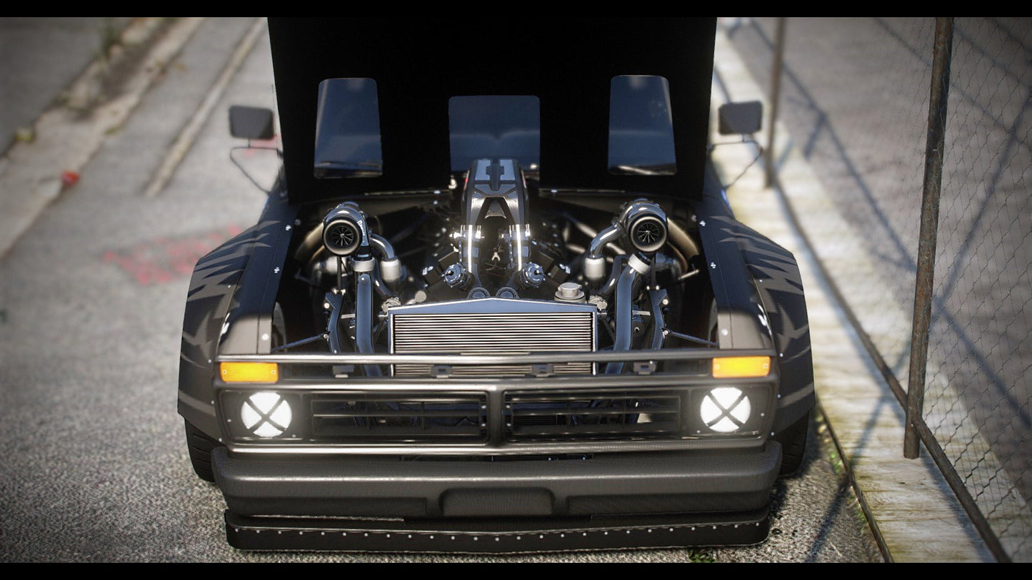 1977 Ford F-150 Hoonitruck V.1 - DEVELOPER Z3D