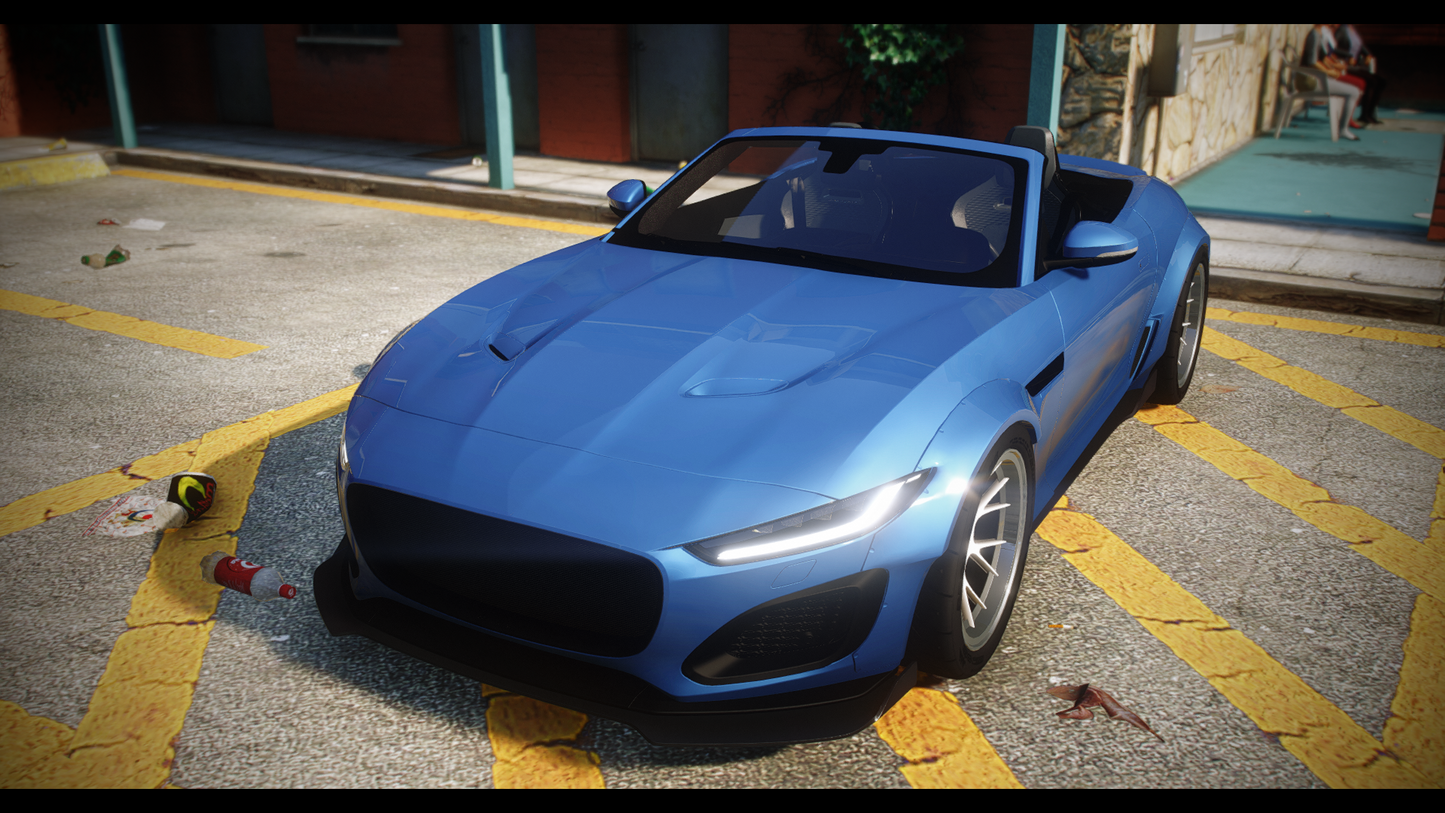 2022 Jaguar F-Type Vert G.O.M. Styling
