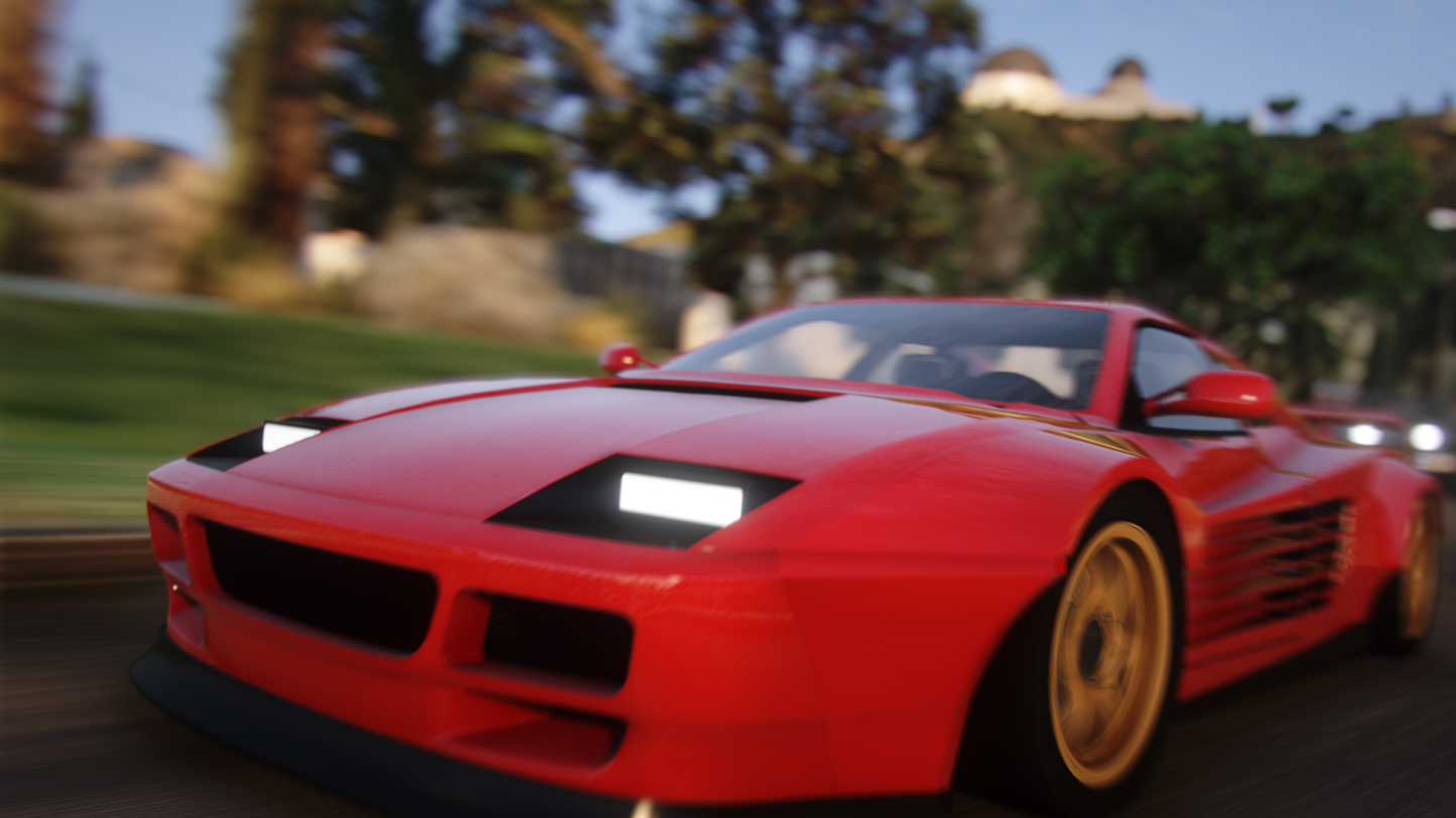 1991 Ferrari Testarossa 512 V.1 G.O.M. Styling - DEVELOPER Z3D