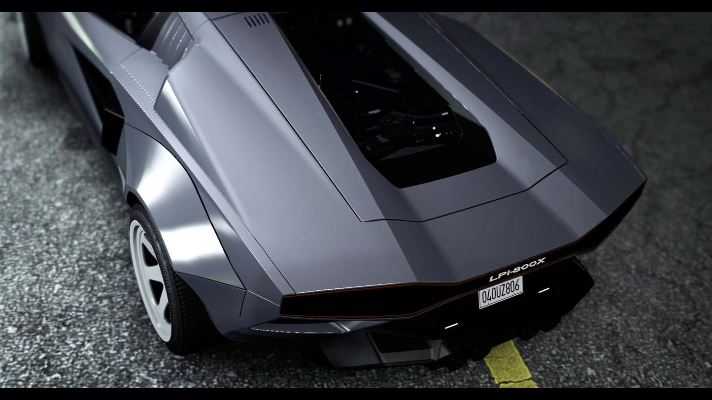 2022 Lamborghini Countach LPI-800X LBWK Concept Edition - DEVELOPER Z3D