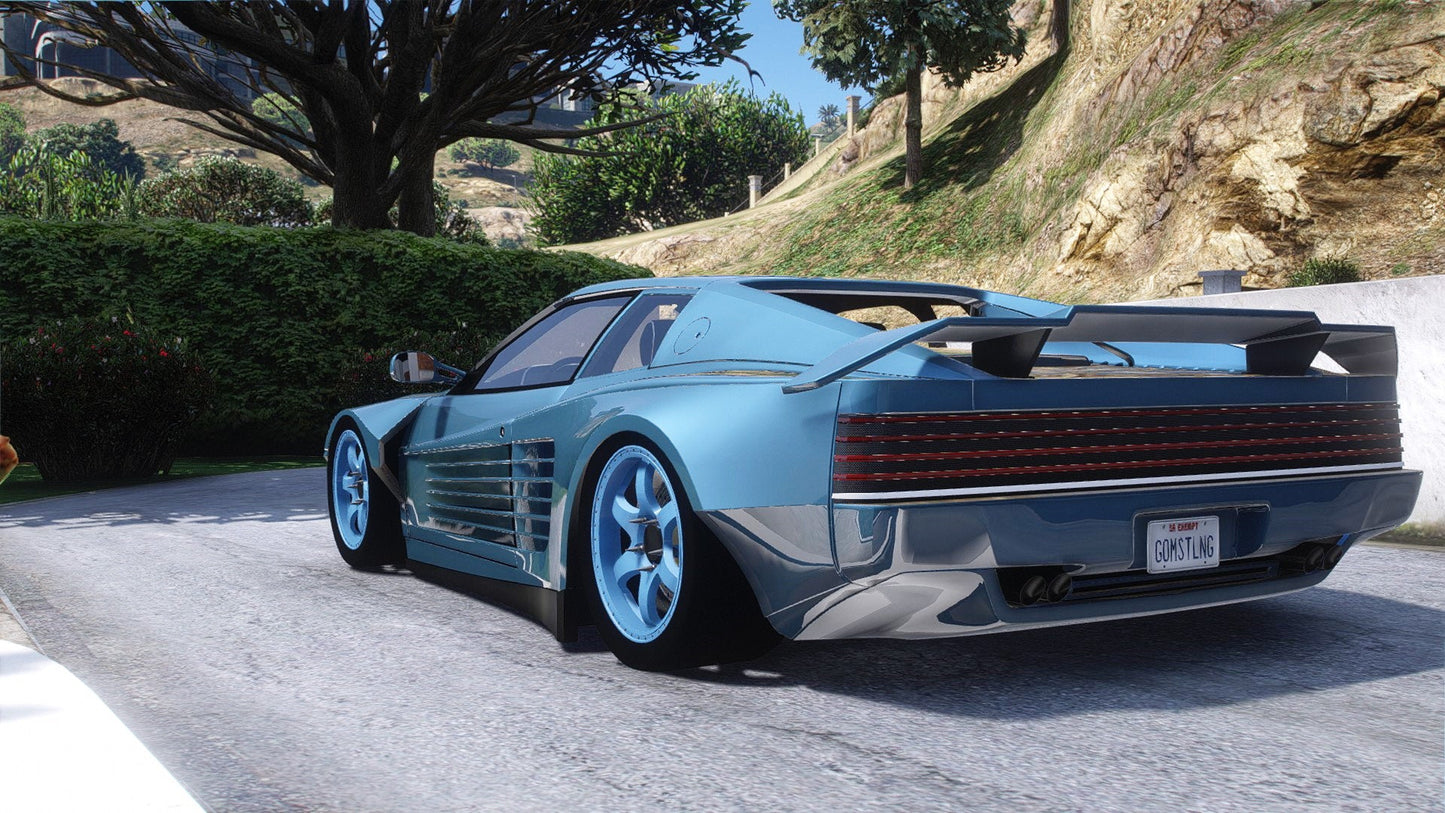 1991 Ferrari Testarossa 512 V.1 G.O.M. Styling - DEVELOPER Z3D