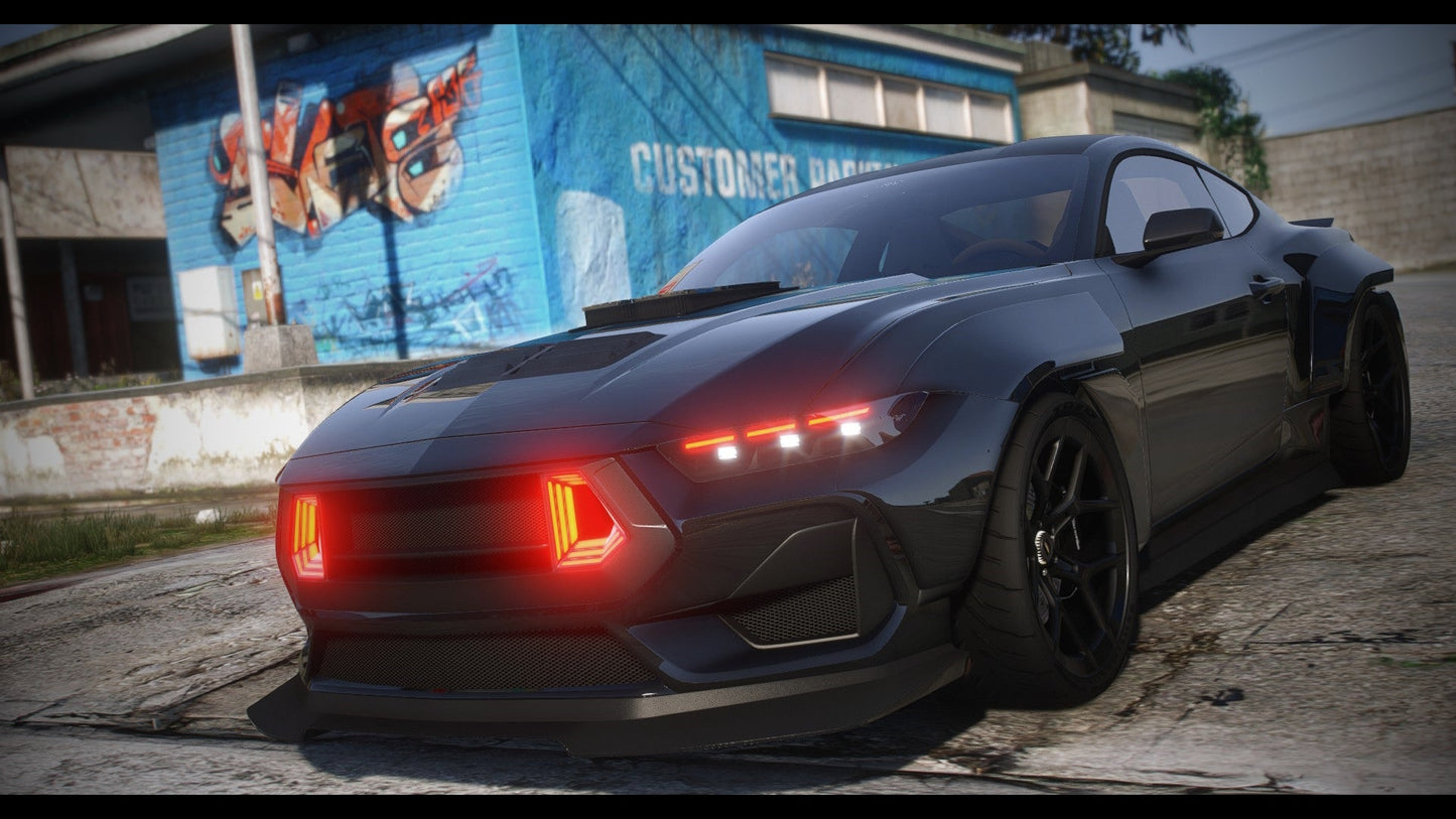 2024 Ford Mustang RTR SPEC 5 + Addon Sound - DEVELOPER Z3D