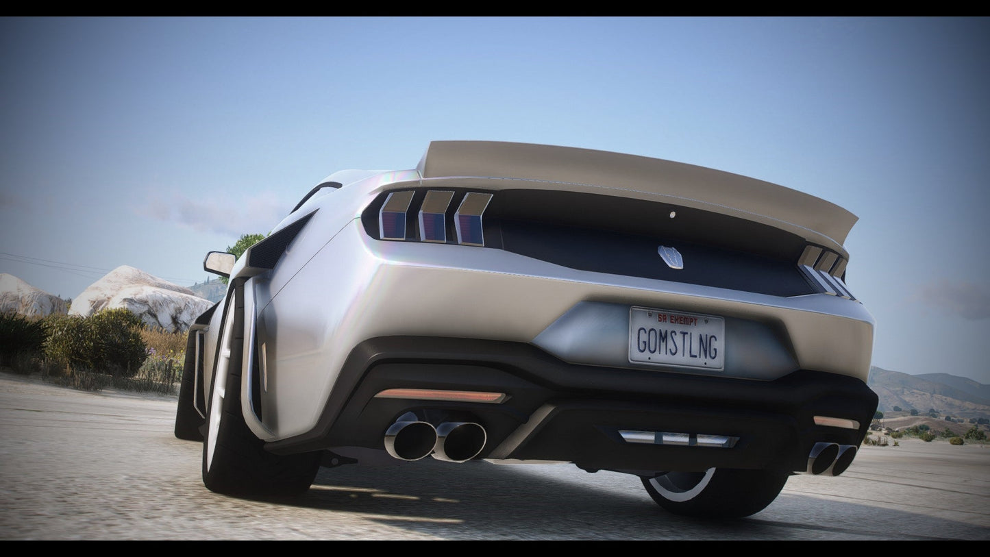 2024 Ford Mustang RTR SPEC 5 + Addon Sound - DEVELOPER Z3D