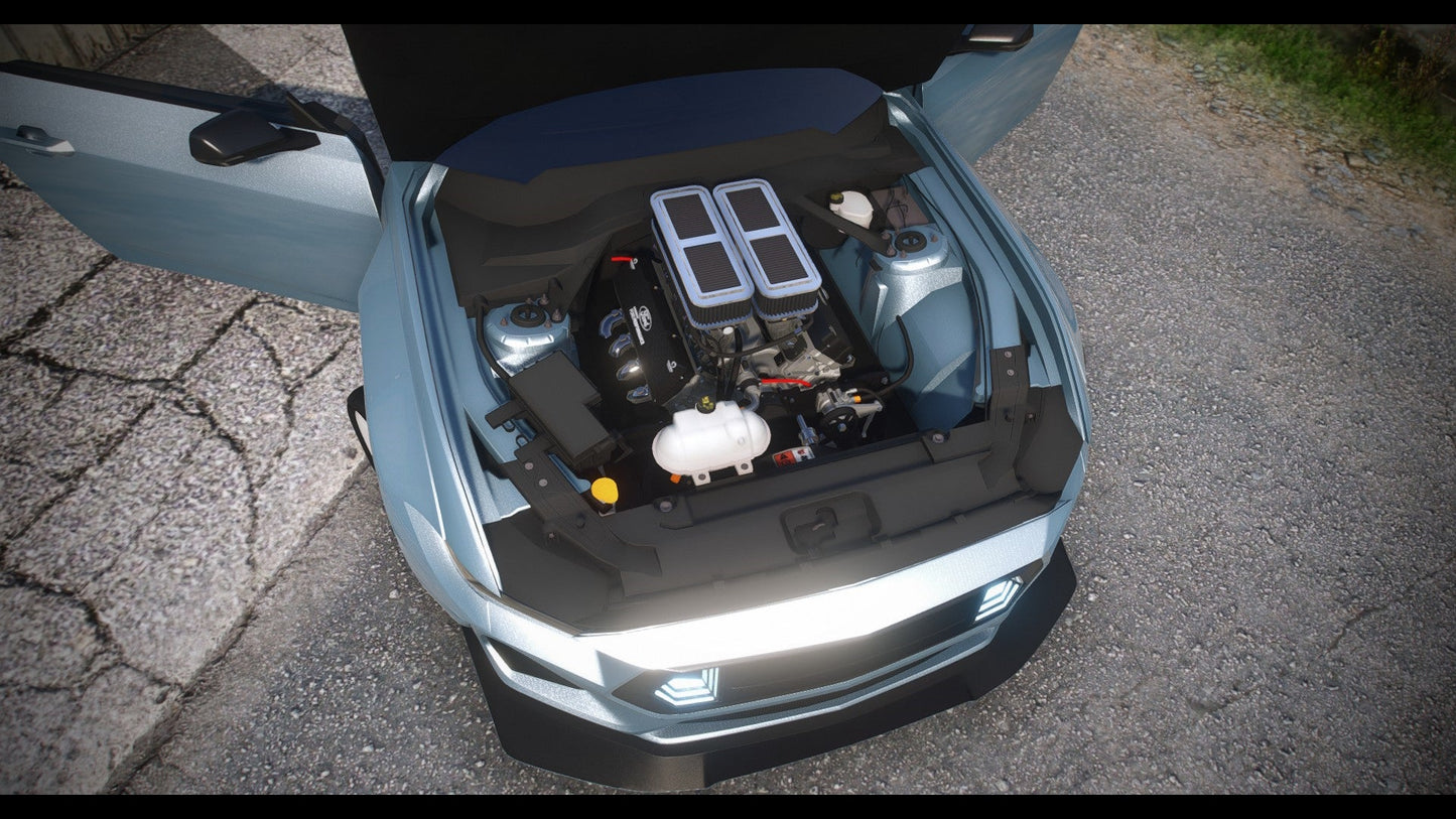 2024 Ford Mustang RTR SPEC 5 + Addon Sound - DEVELOPER Z3D