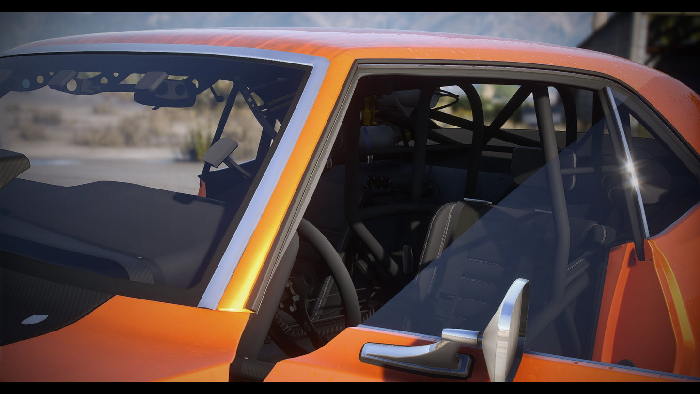1969 Chevrolet Camaro SS Drag Car "Sick Seconds" + Templated