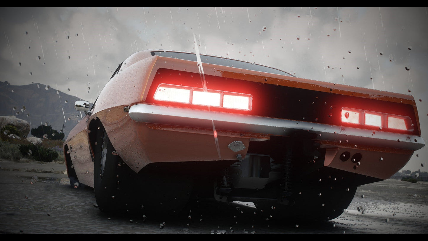 1969 Chevrolet Camaro SS Drag Car "Sick Seconds" + Templated - DEVELOPER Z3D