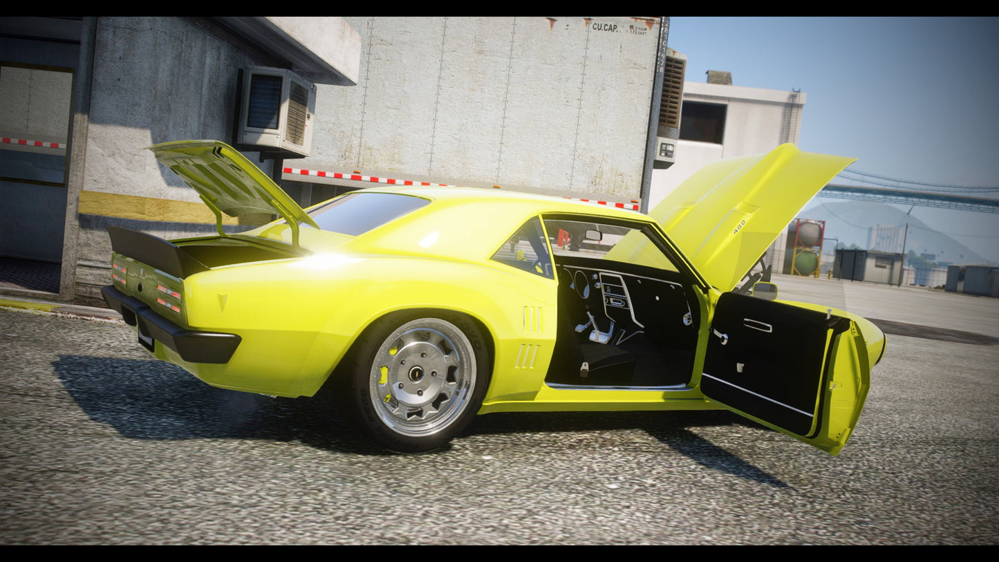 1968 Pontiac Firebird G.O.M. Styling + Addon Sound