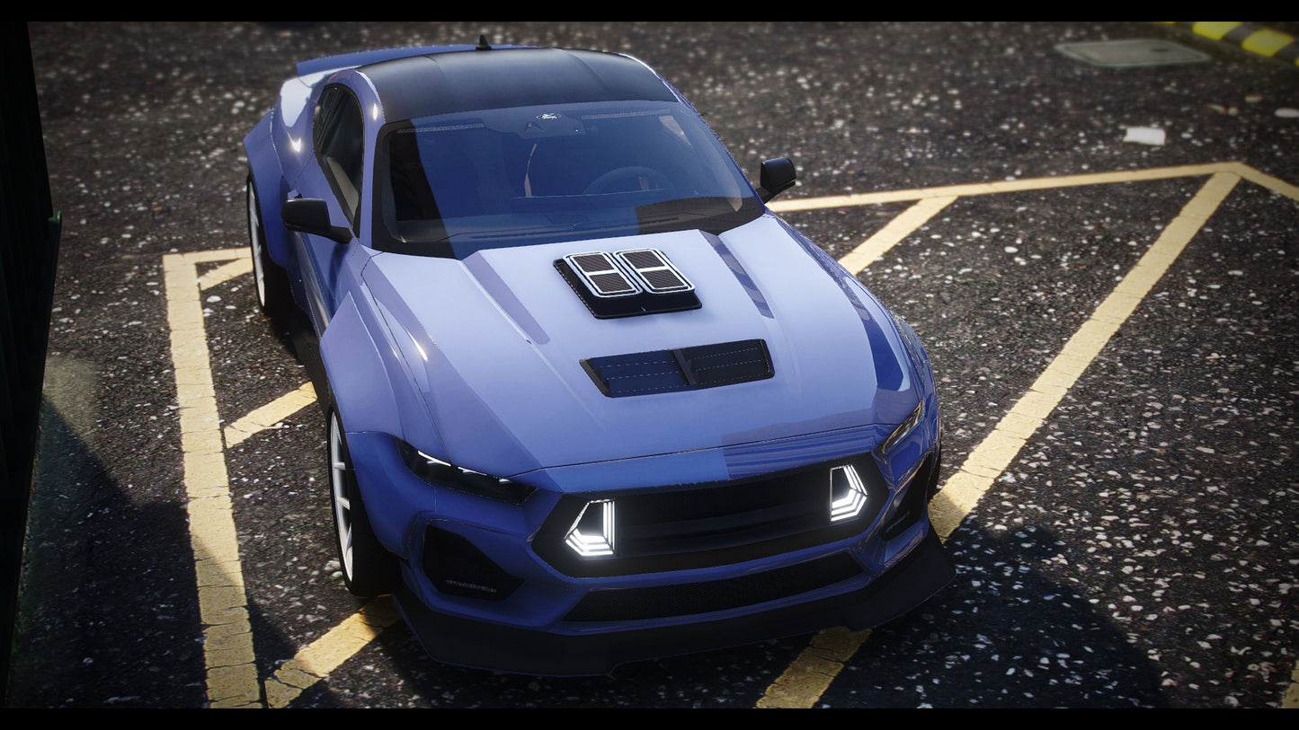 2024 Ford Mustang RTR SPEC 5 Unmarked + Addon Sound