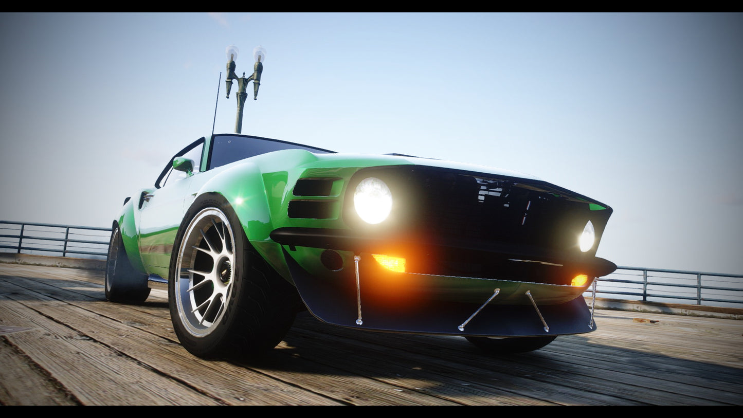 1970 Ford Mustang Boss G.O.M. Styling + Addon Sound
