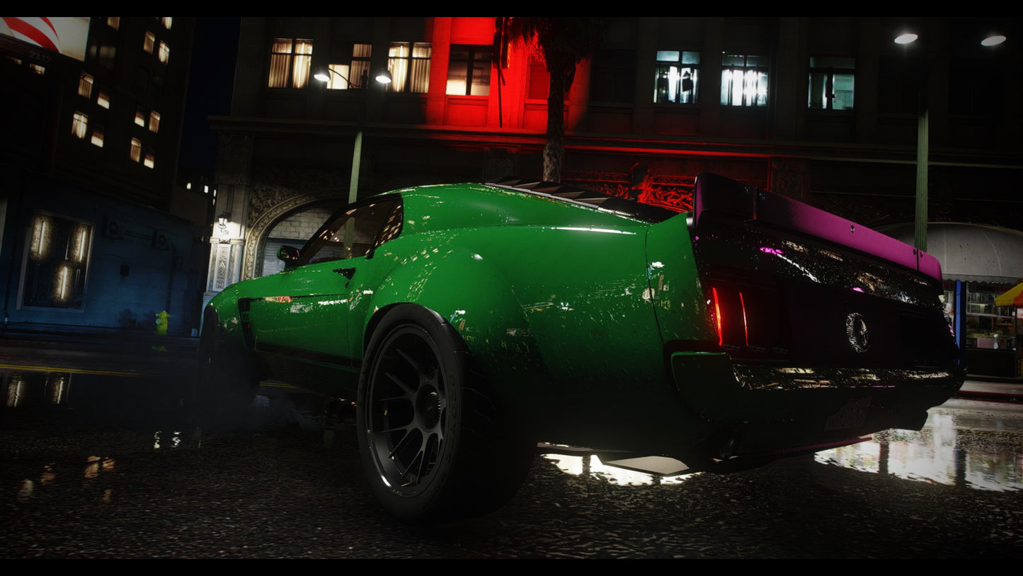 1970 Ford Mustang Boss G.O.M. Styling + Addon Sound