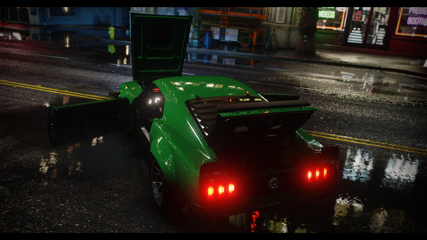 1970 Ford Mustang Boss G.O.M. Styling + Addon Sound