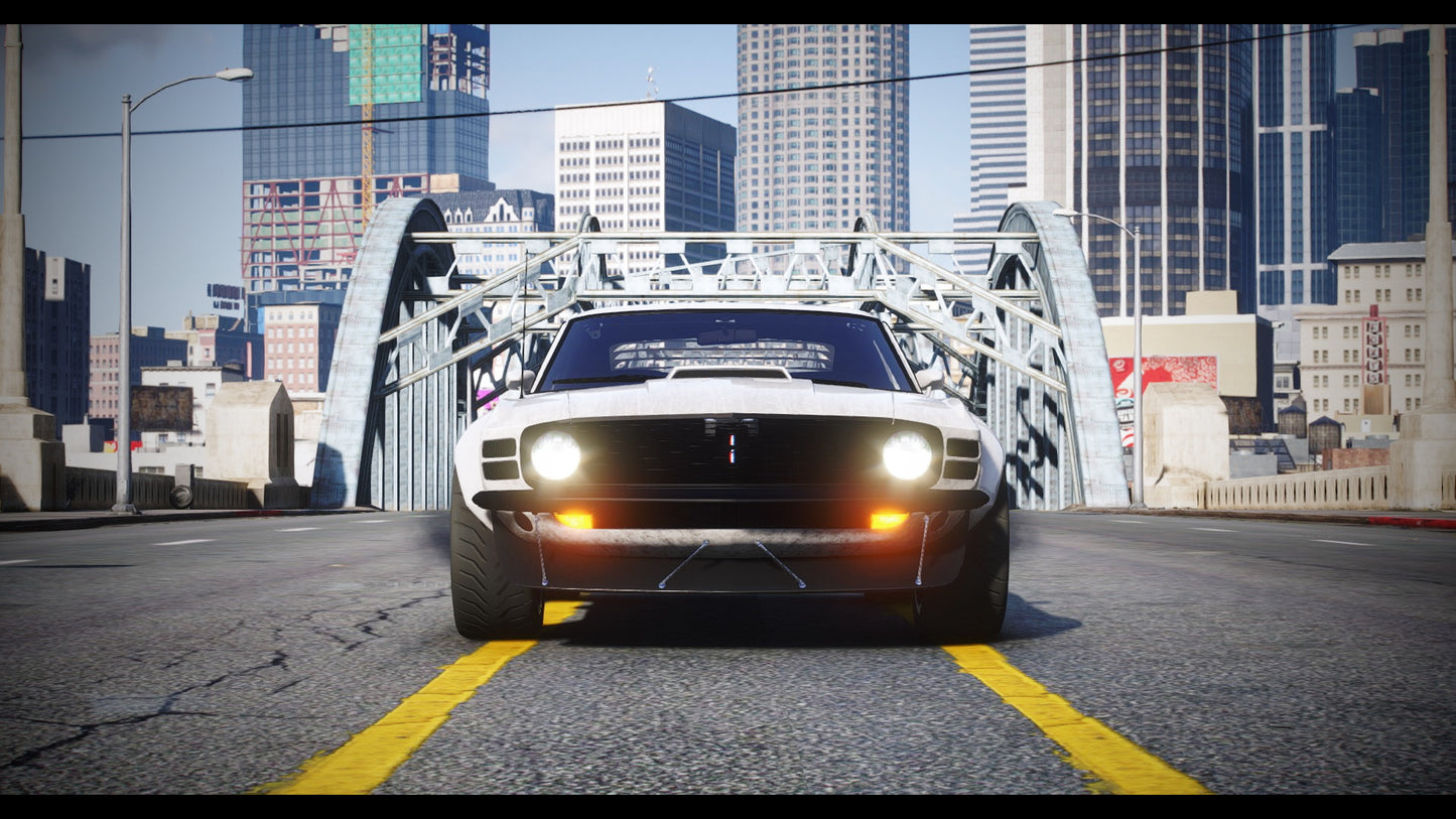 1970 Ford Mustang Boss G.O.M. Styling + Addon Sound