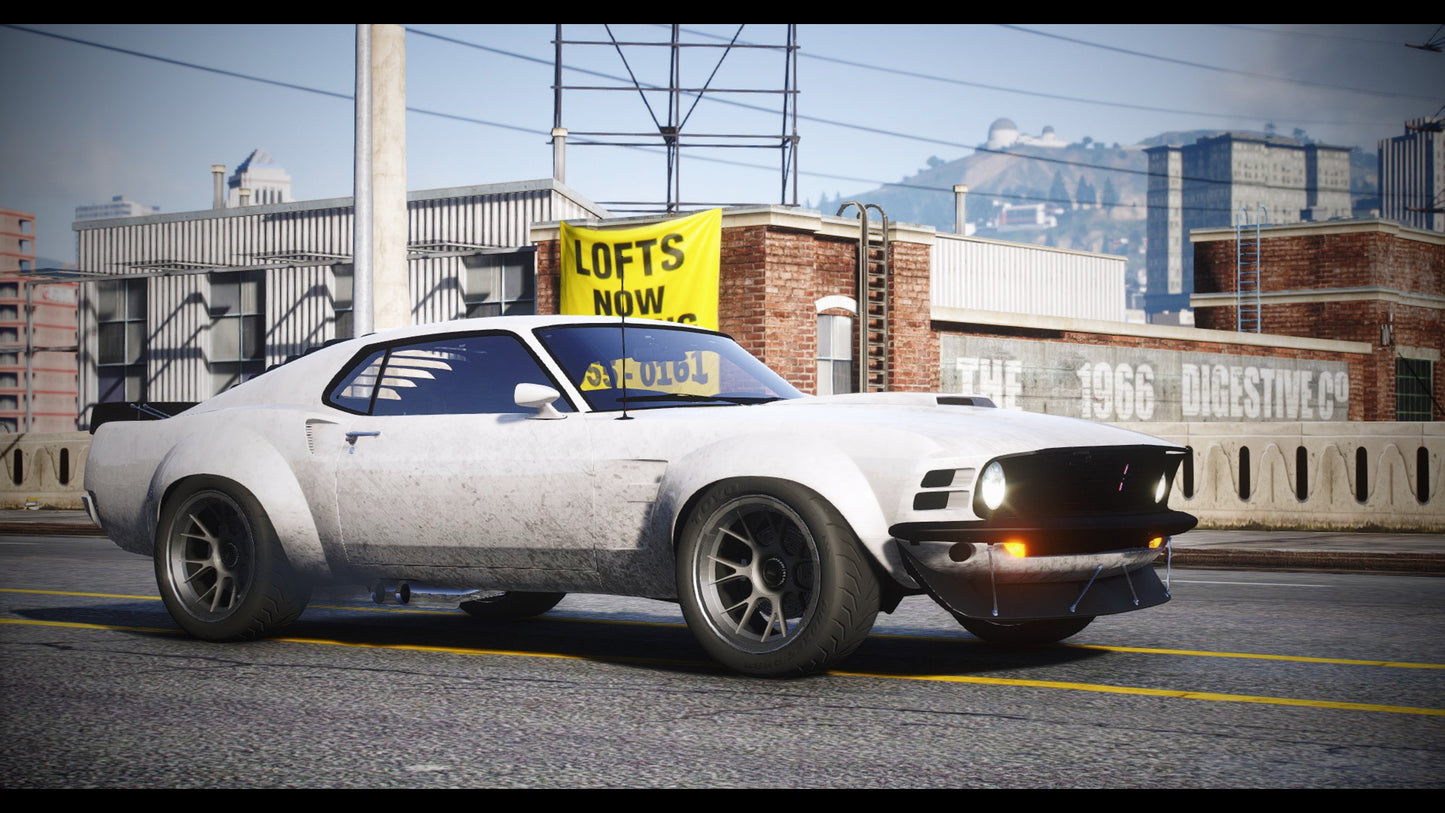 1970 Ford Mustang Boss G.O.M. Styling + Addon Sound