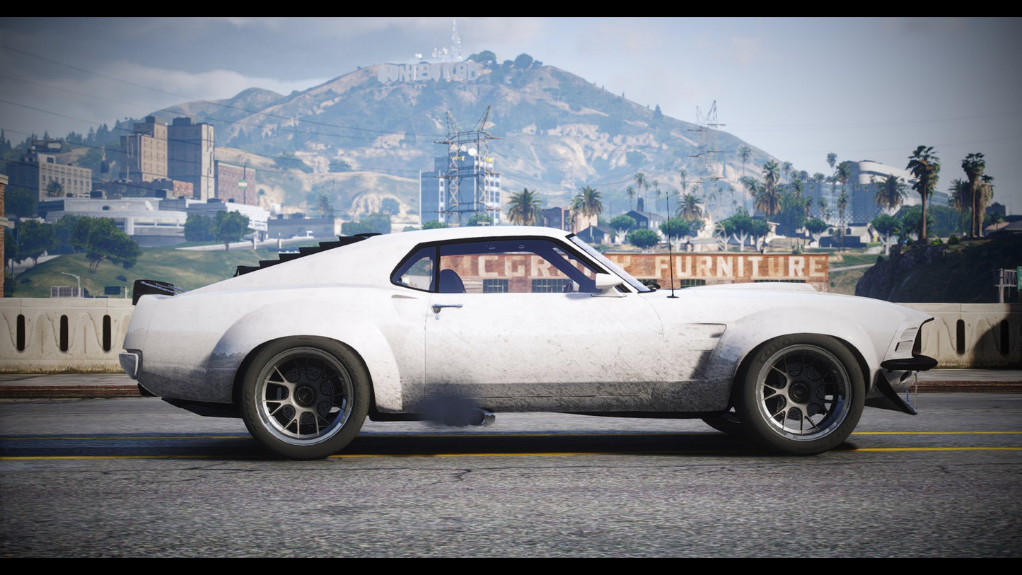 1970 Ford Mustang Boss G.O.M. Styling + Addon Sound
