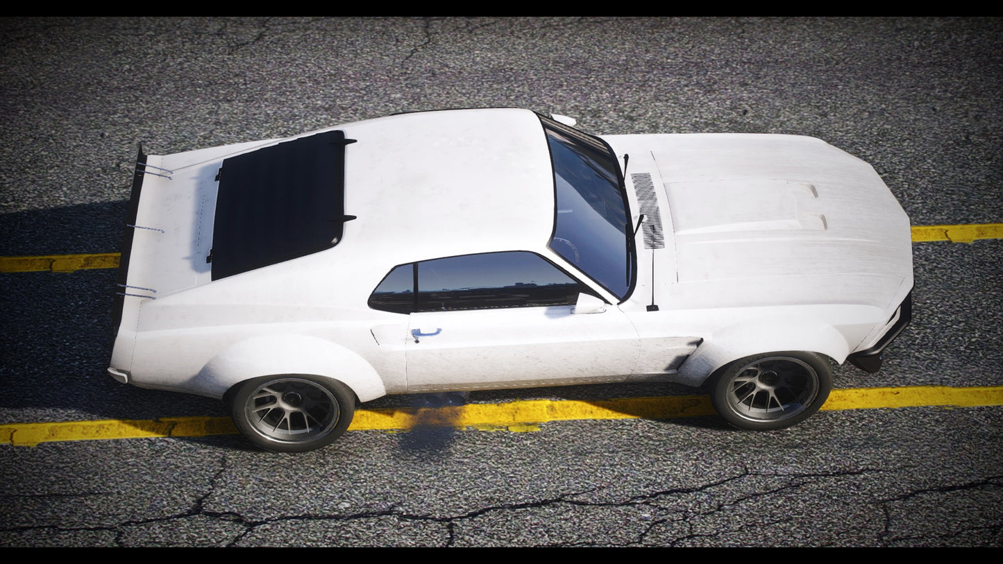 1970 Ford Mustang Boss G.O.M. Styling + Addon Sound