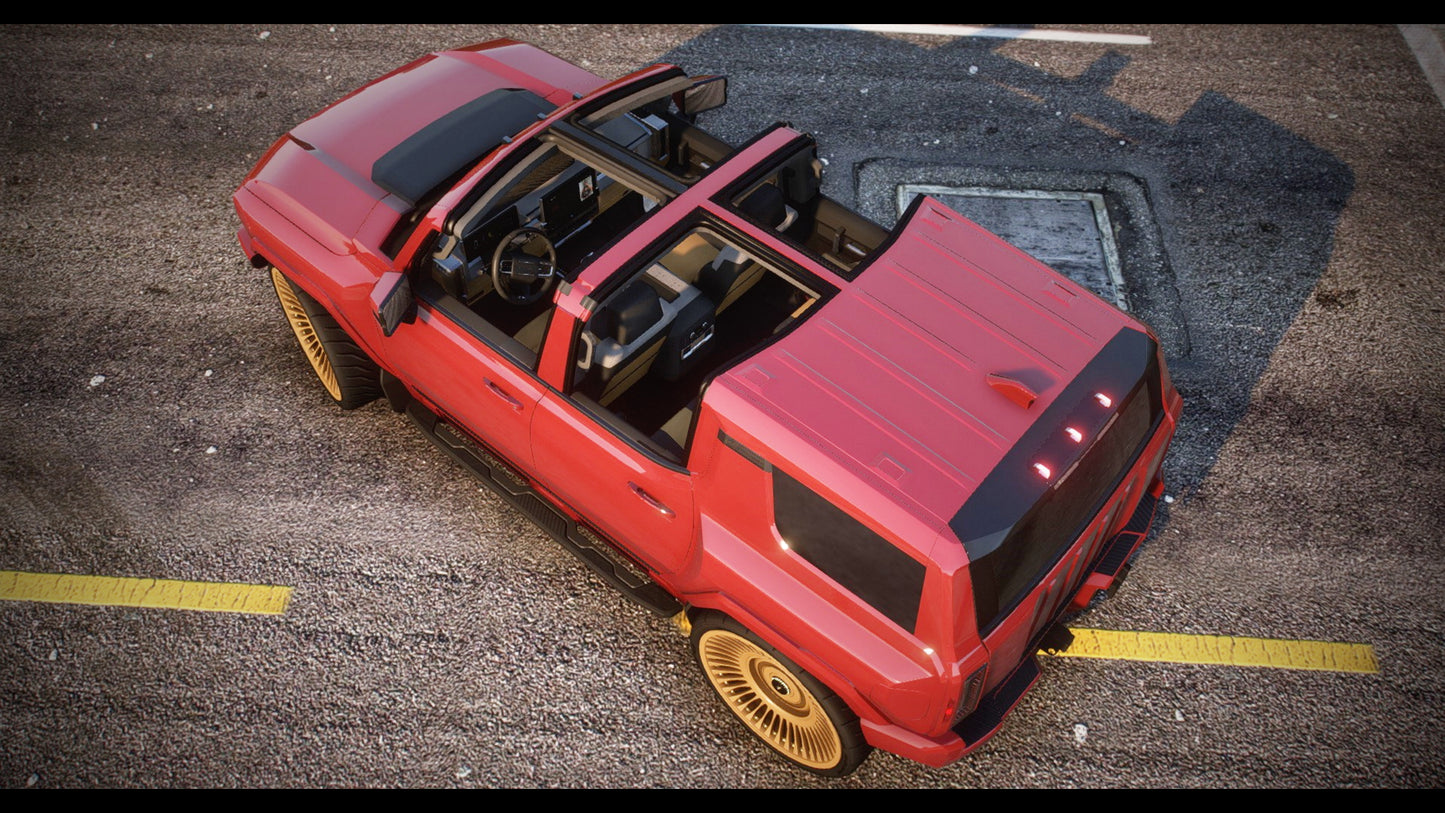 2023 GMC Hummer EV G.O.M. Styling + Addon Sound