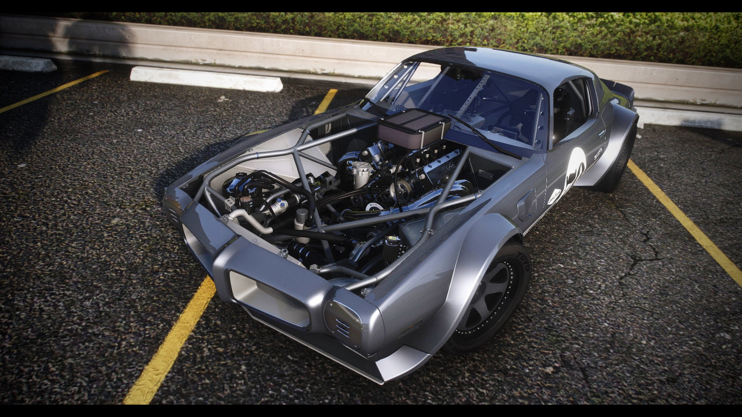 1970 Pontiac Trans-Am G.O.M. Styling + Addon Sound