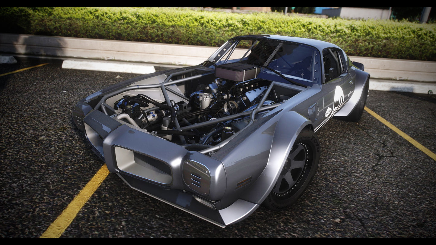 1970 Pontiac Trans-Am G.O.M. Styling + Addon Sound