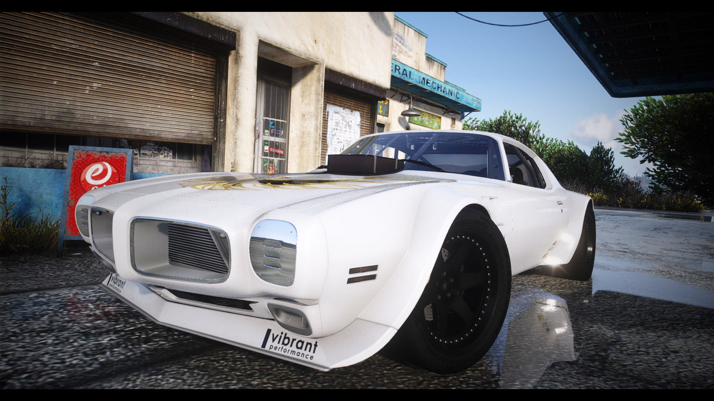 1970 Pontiac Trans-Am G.O.M. Styling + Addon Sound