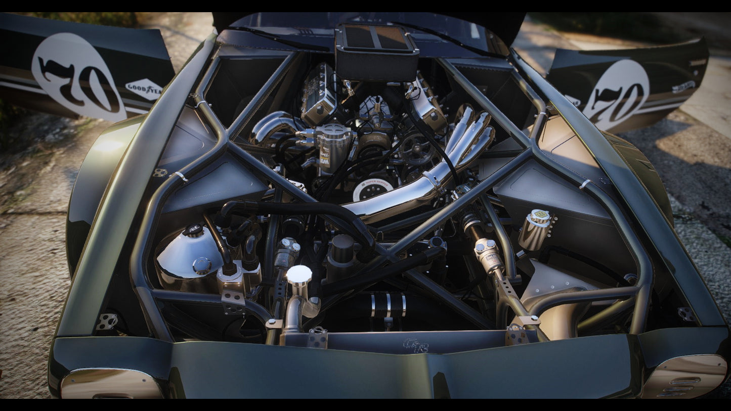1970 Pontiac Trans-Am G.O.M. Styling + Addon Sound