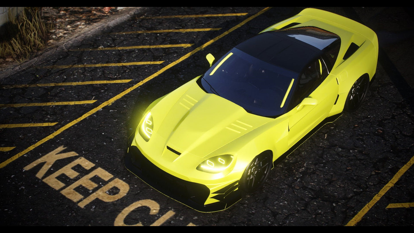 2009 Chevrolet Corvette C6 | PISTON ZERO EDTN - DEVELOPER Z3D