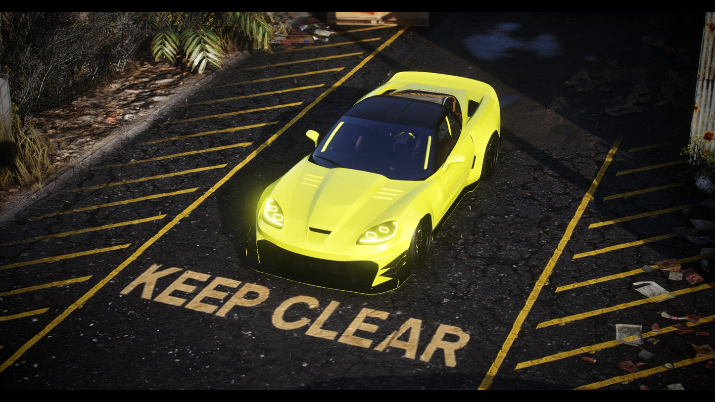 2009 Chevrolet Corvette C6 | PISTON ZERO EDTN