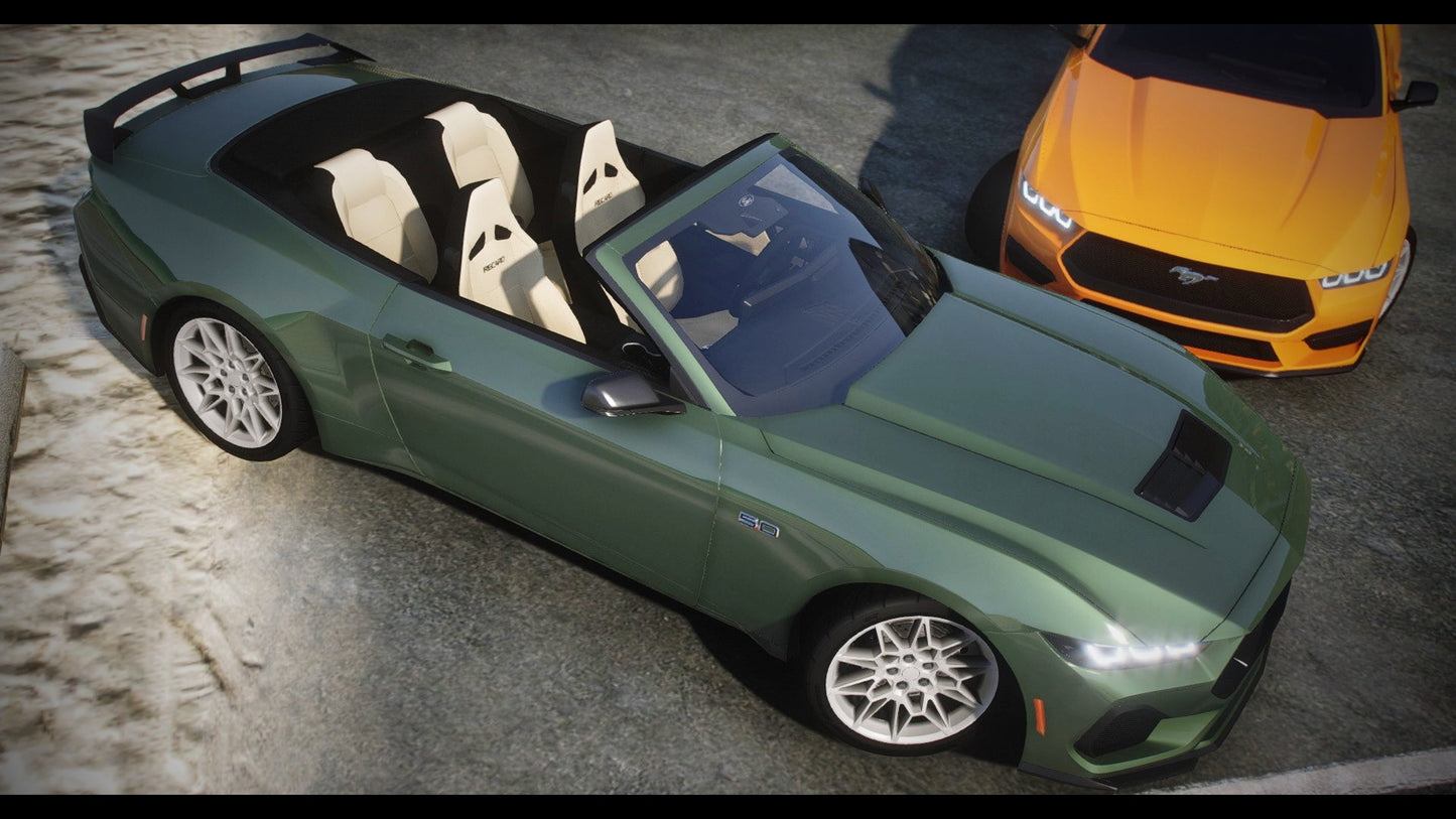 2024 Ford Mustang GT / Ecoboost Convertible - DEVELOPER Z3D