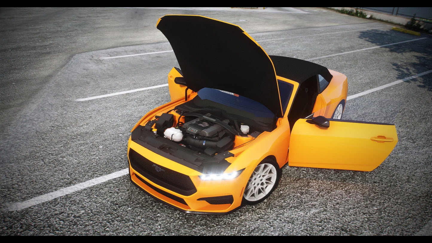 2024 Ford Mustang GT / Ecoboost Convertible - DEVELOPER Z3D