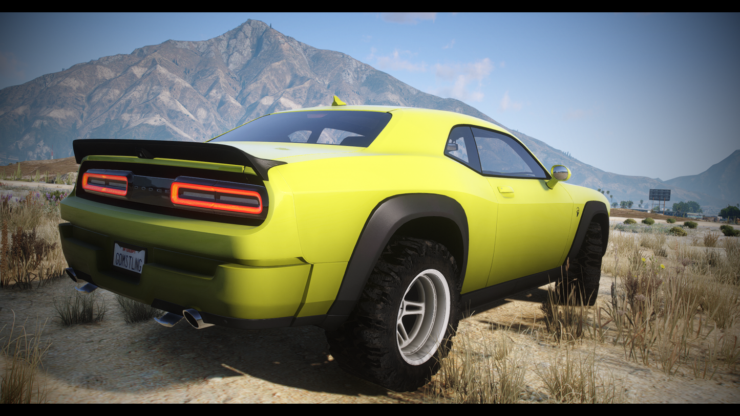 2019 Dodge Challenger STRX + Addon Sound - DEVELOPER Z3D