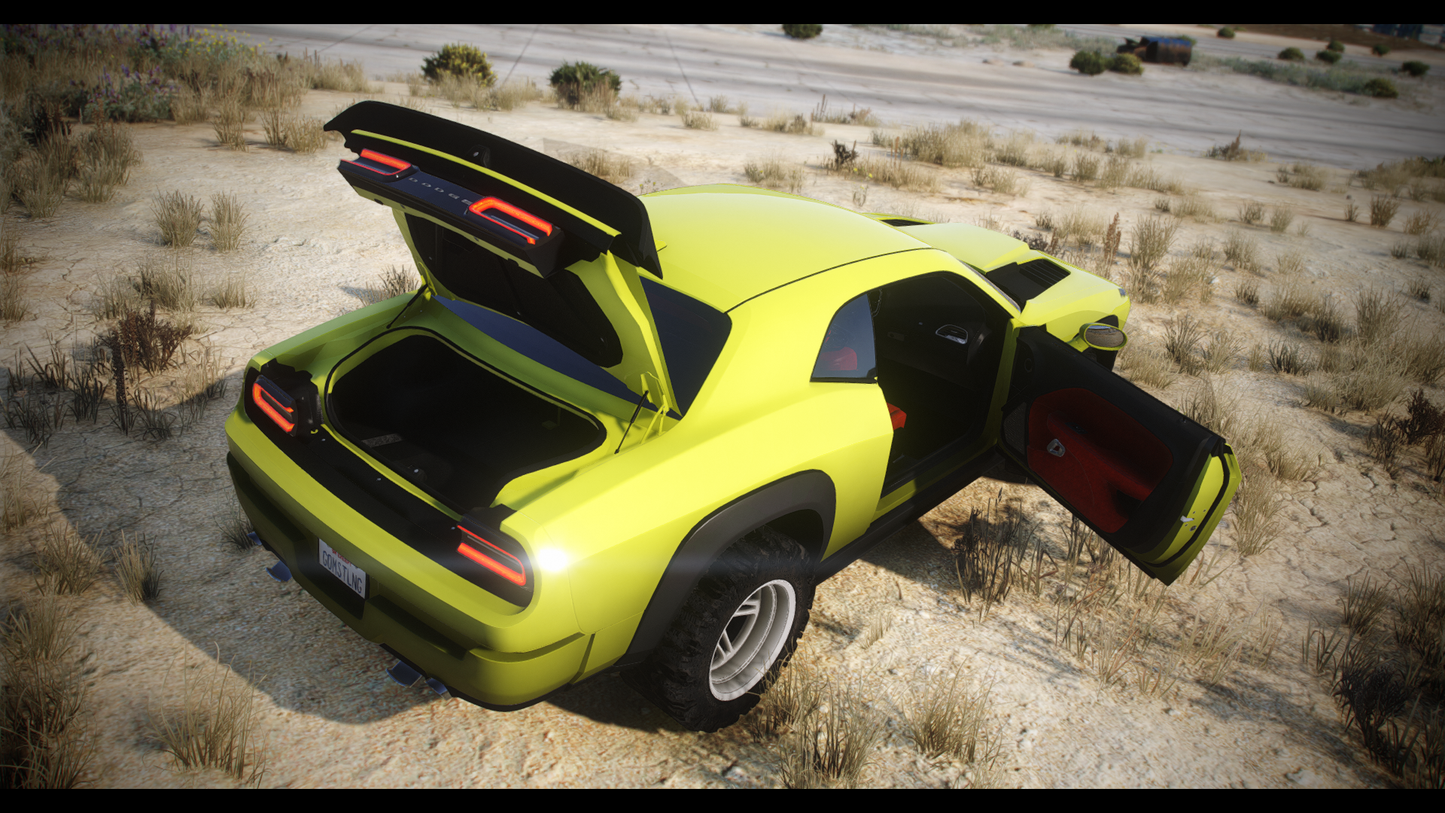 2019 Dodge Challenger STRX + Addon Sound - DEVELOPER Z3D