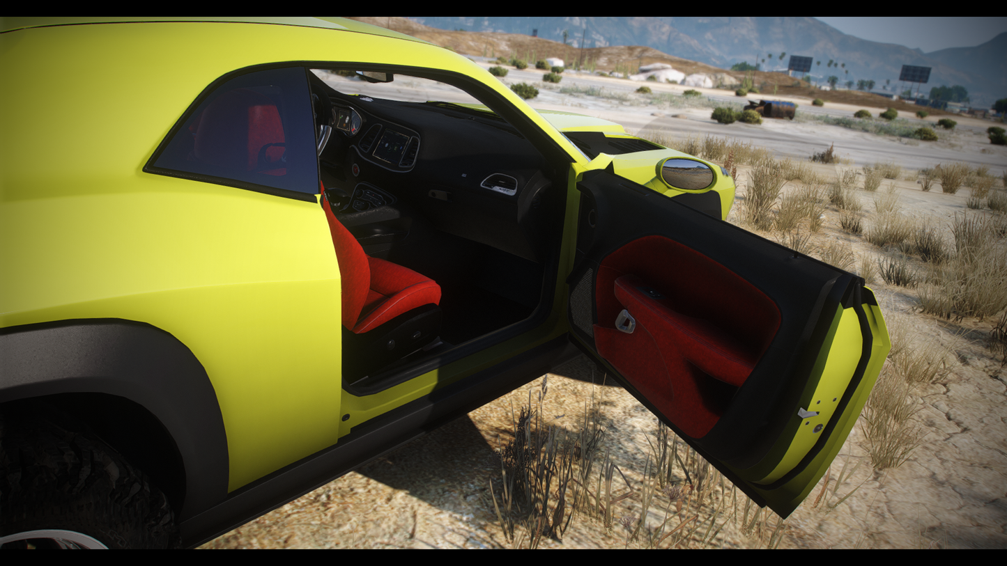 2019 Dodge Challenger STRX + Addon Sound - DEVELOPER Z3D