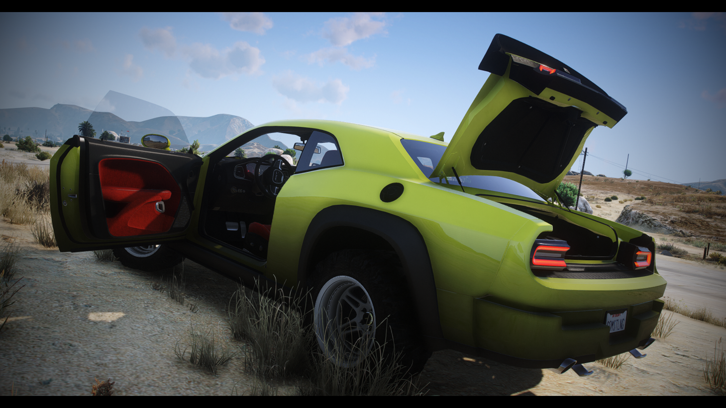 2019 Dodge Challenger STRX + Addon Sound - DEVELOPER Z3D