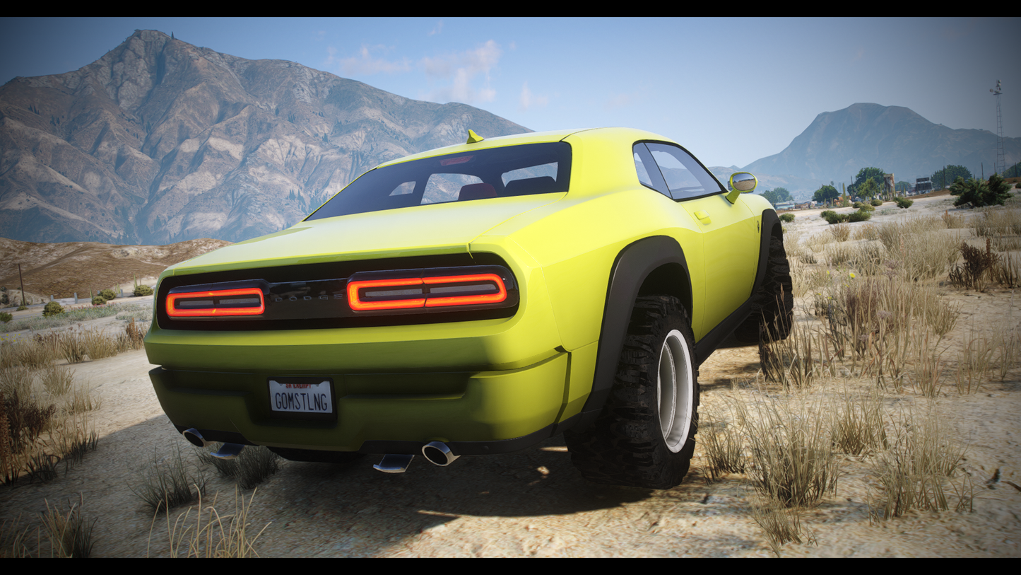 2019 Dodge Challenger STRX + Addon Sound - DEVELOPER Z3D
