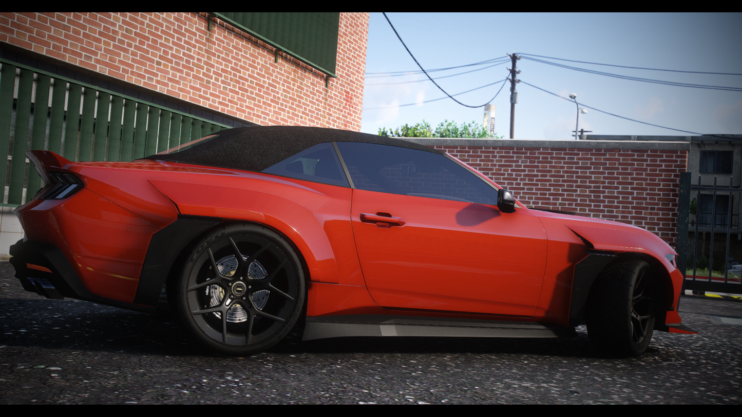 2024 Ford Mustang RTR SPEC 5 Convertible Pack + Addon Sound - DEVELOPER Z3D