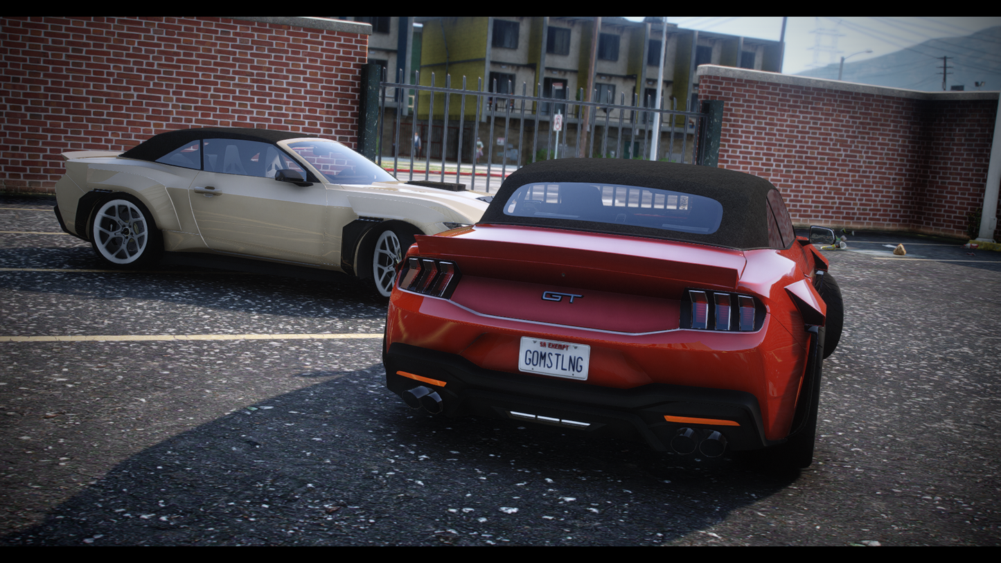 2024 Ford Mustang RTR SPEC 5 Convertible Pack + Addon Sound - DEVELOPER Z3D