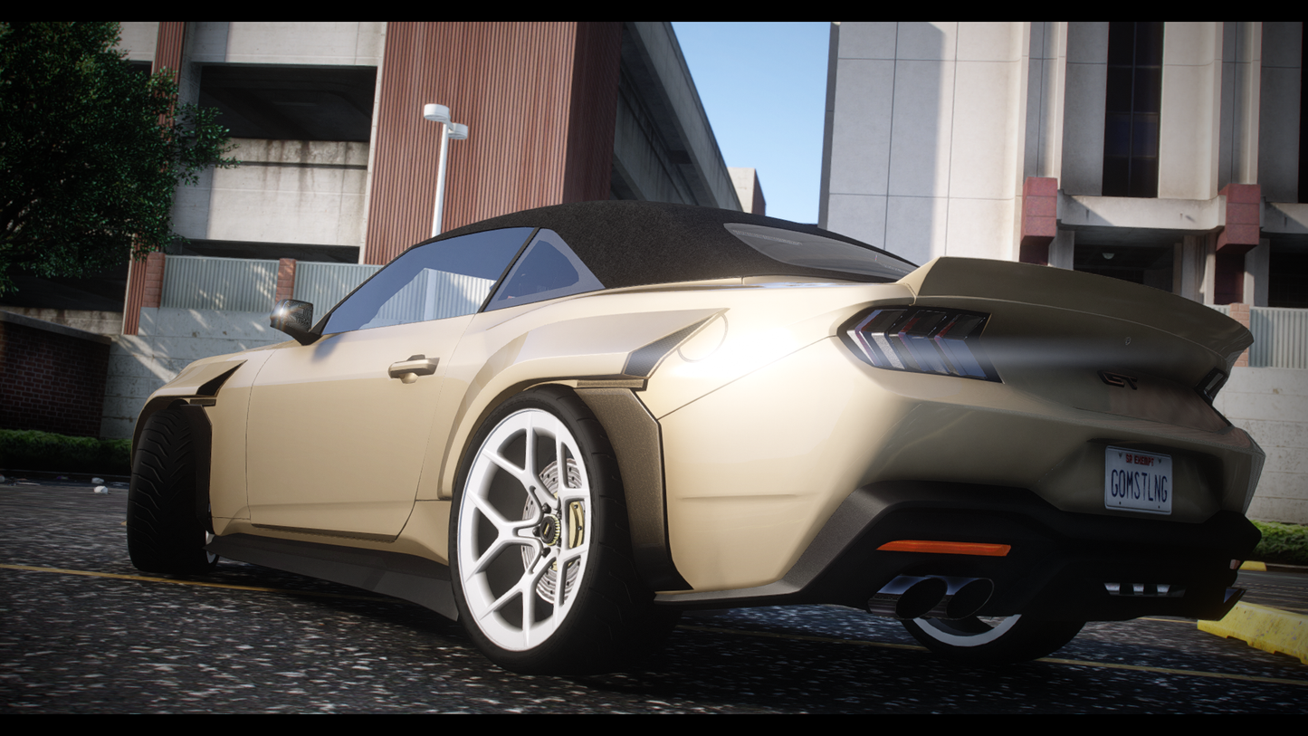 2024 Ford Mustang RTR SPEC 5 Convertible Pack + Addon Sound - DEVELOPER Z3D