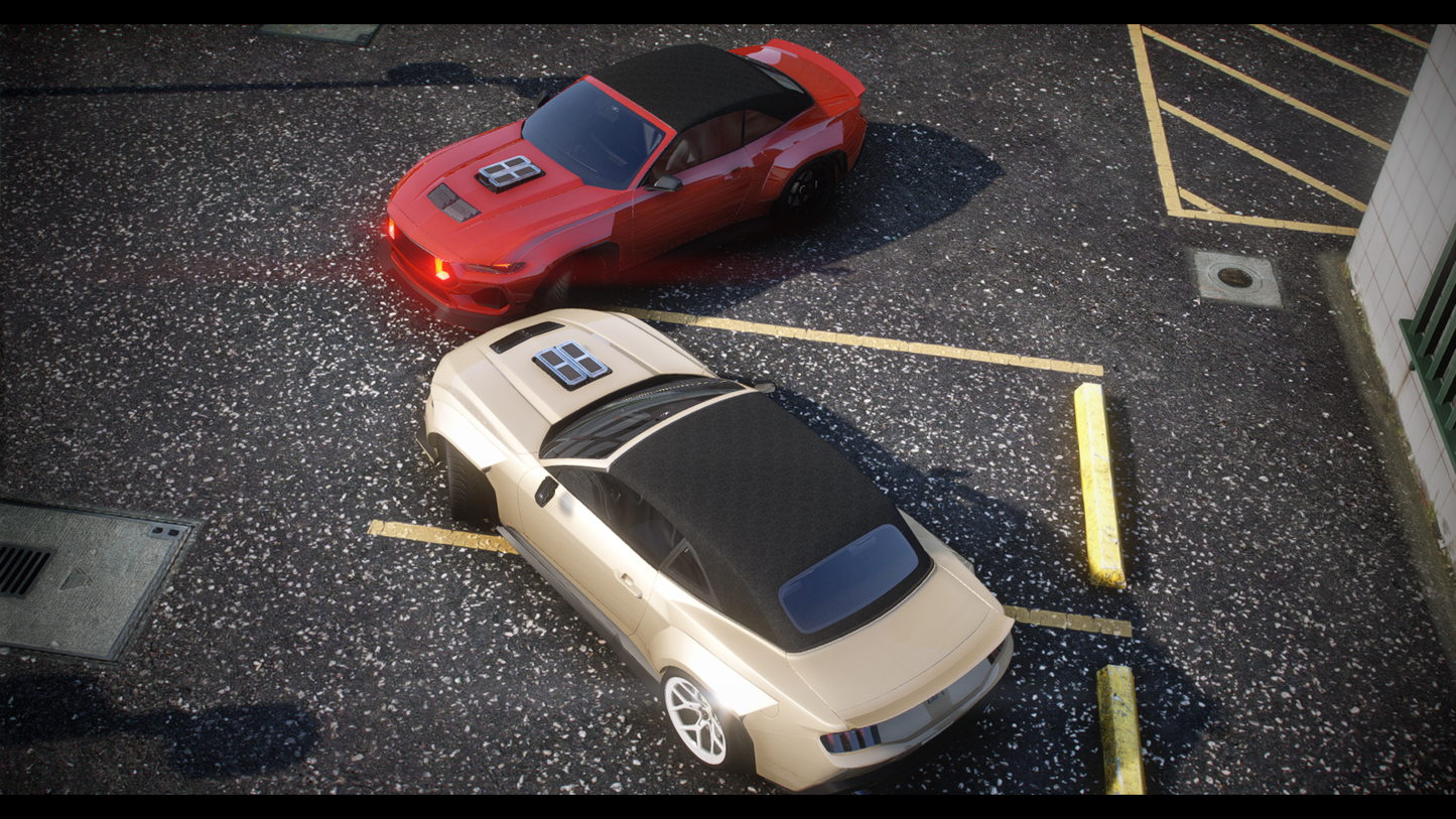 2024 Ford Mustang RTR SPEC 5 Convertible Pack + Addon Sound - DEVELOPER Z3D