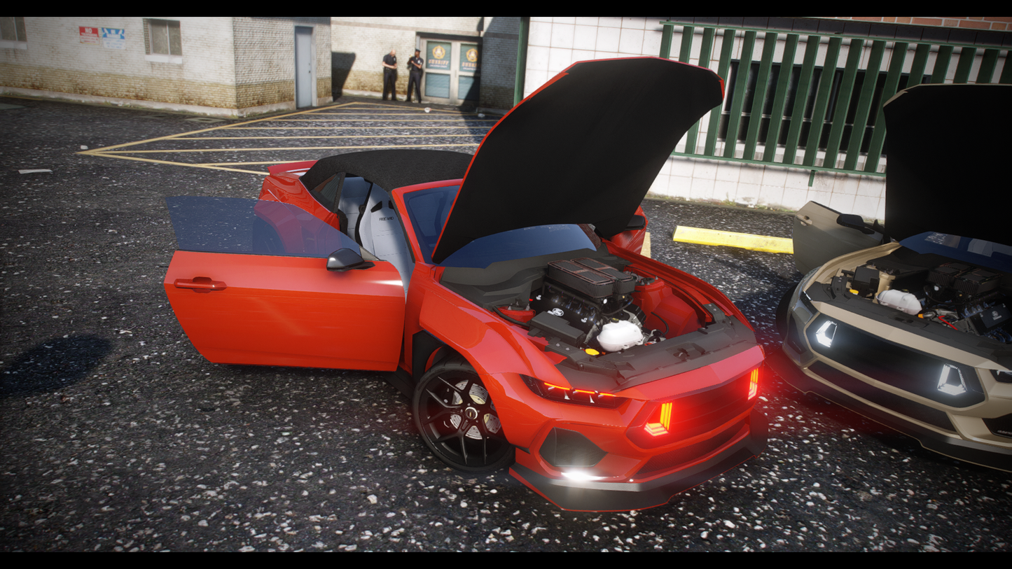 2024 Ford Mustang RTR SPEC 5 Convertible Pack + Addon Sound - DEVELOPER Z3D