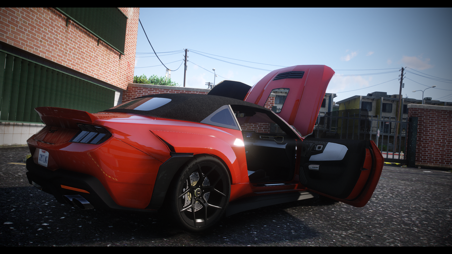 2024 Ford Mustang RTR SPEC 5 Convertible Pack + Addon Sound - DEVELOPER Z3D