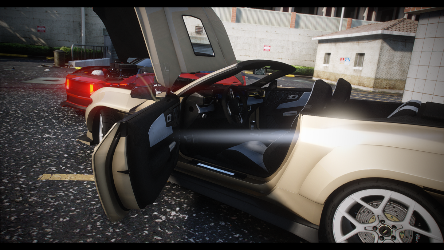 2024 Ford Mustang RTR SPEC 5 Convertible Pack + Addon Sound - DEVELOPER Z3D