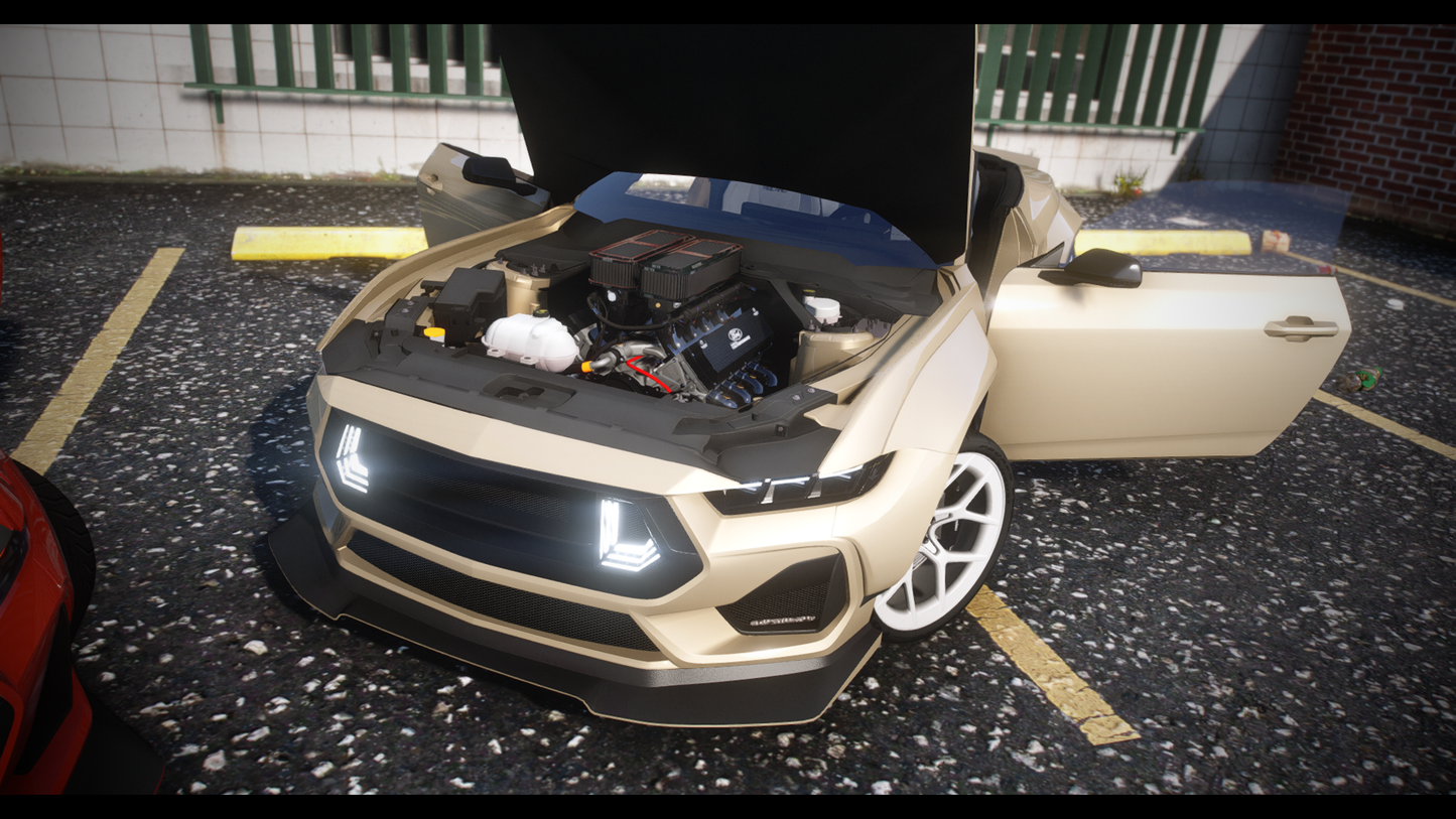 2024 Ford Mustang RTR SPEC 5 Convertible Pack + Addon Sound - DEVELOPER Z3D