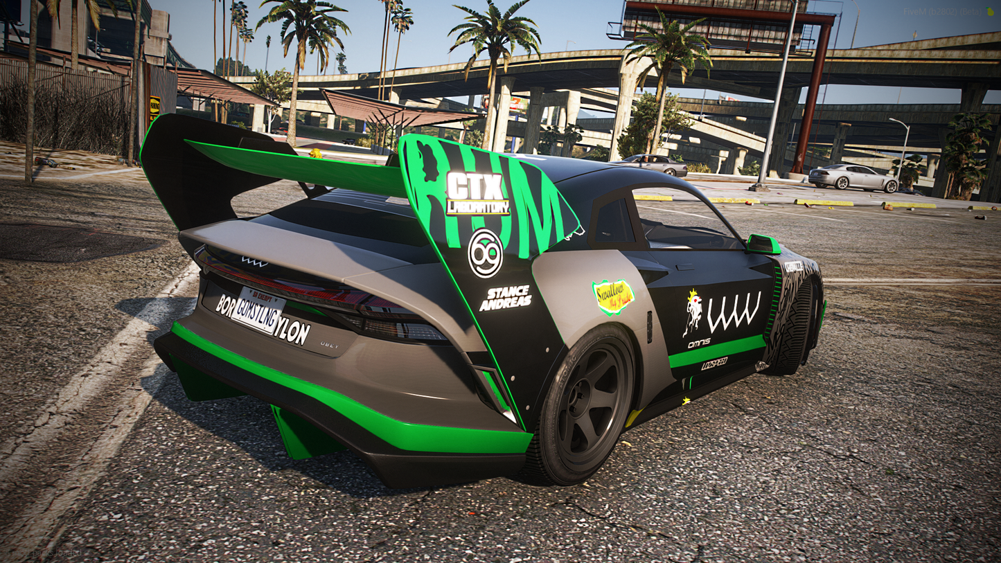 Obey Omnis e-GT CTX | Addon Sound | Livery Map | Vanilla Edit
