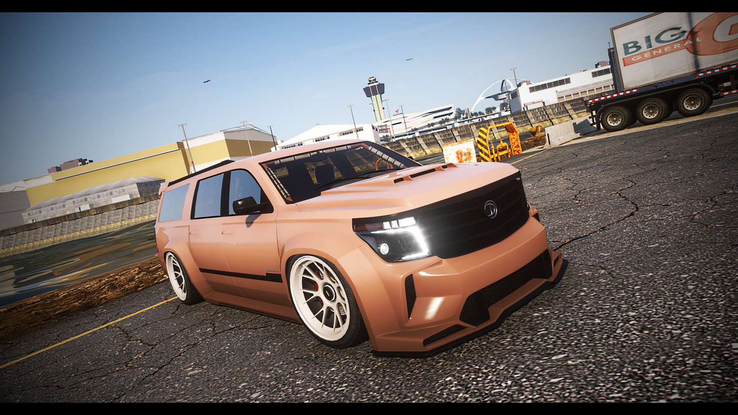 Declasse Granger 3600 CTX | Addon Sound | 10 Tuning Parts | Vanilla Edit