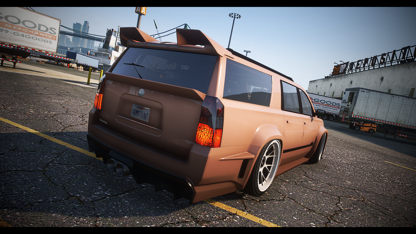 Declasse Granger 3600 CTX | Addon Sound | 10 Tuning Parts | Vanilla Edit