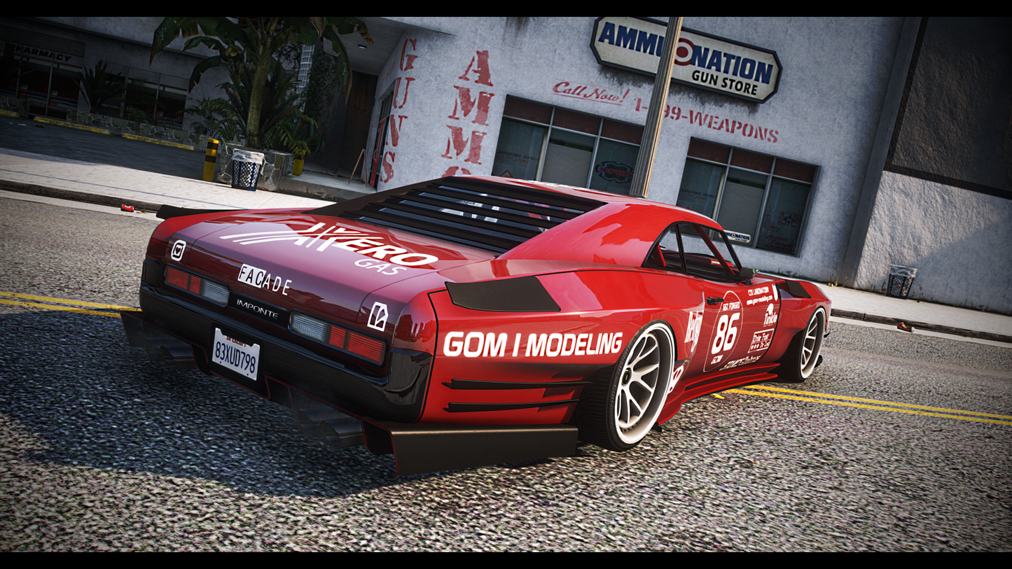 Imponte Dukes CTX C2 | Addon Sound | 40 Tuning Parts | Liveries | Vanilla Edit