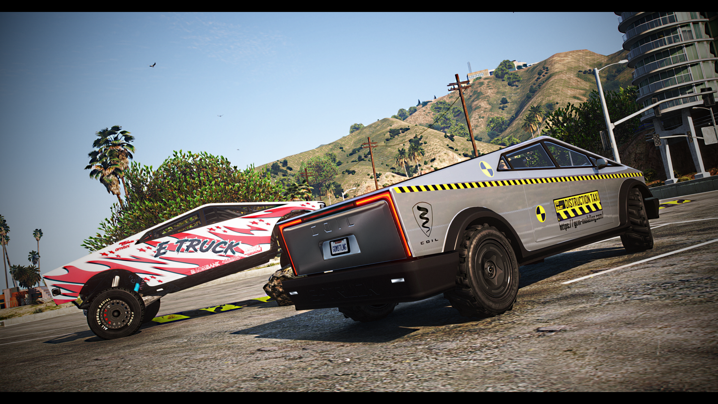 Coil E-Truck Pack | Addon Sound | 106 Tuning Parts | Liveries | Scratch Made
