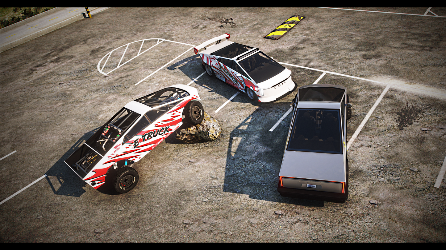Coil E-Truck Pack | Addon Sound | 106 Tuning Parts | Liveries | Scratch Made